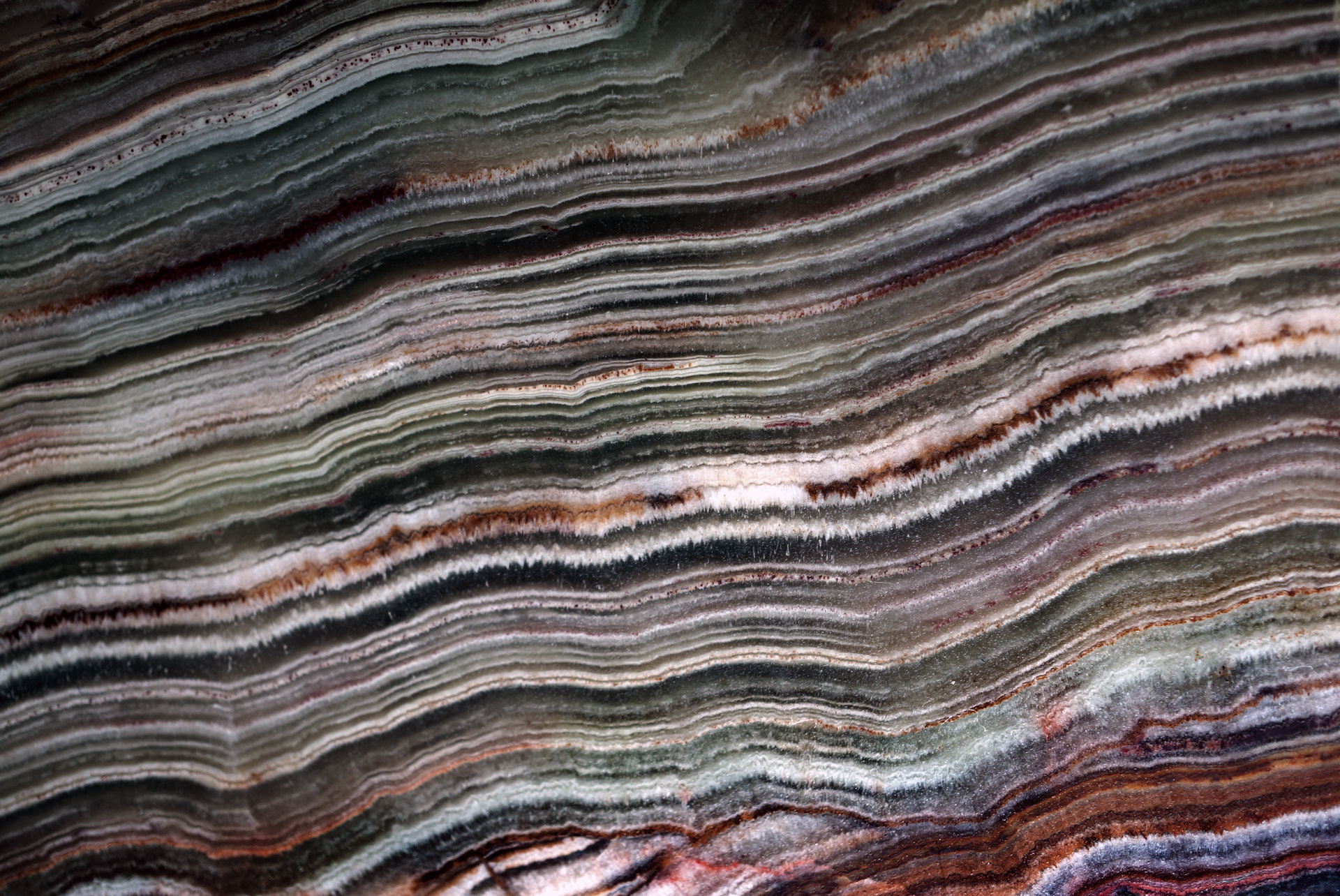 texture of gemstone onyx