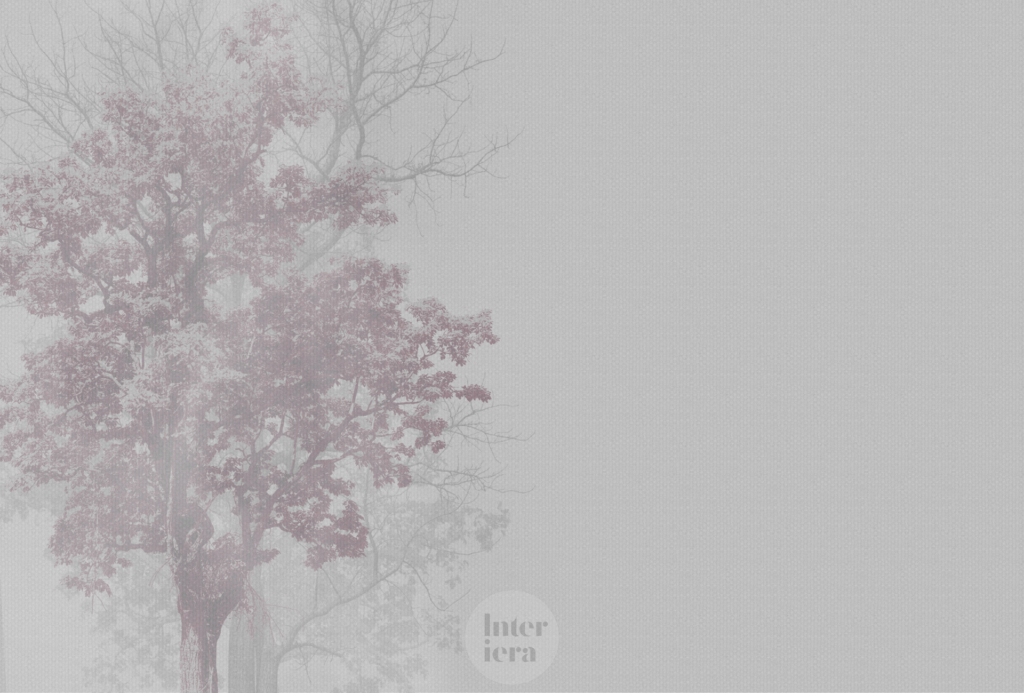 three tree burgundy - projekt autorski Interiera
